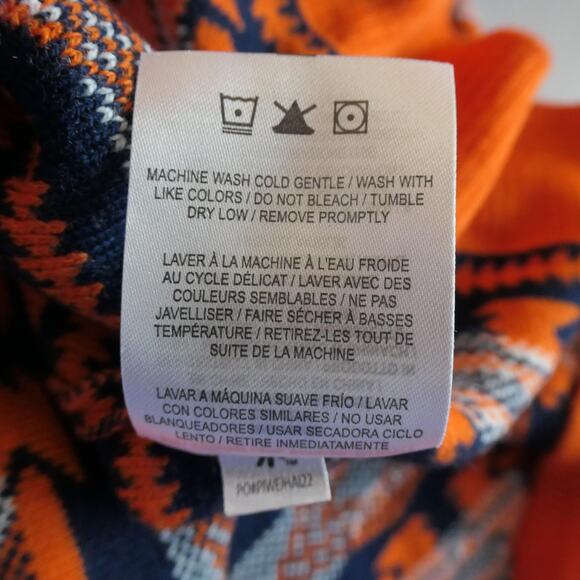 Denver Sweater Vest Womens XL Orange NFL Football Knit Team Apparel Broncos - Picture 9 of 10